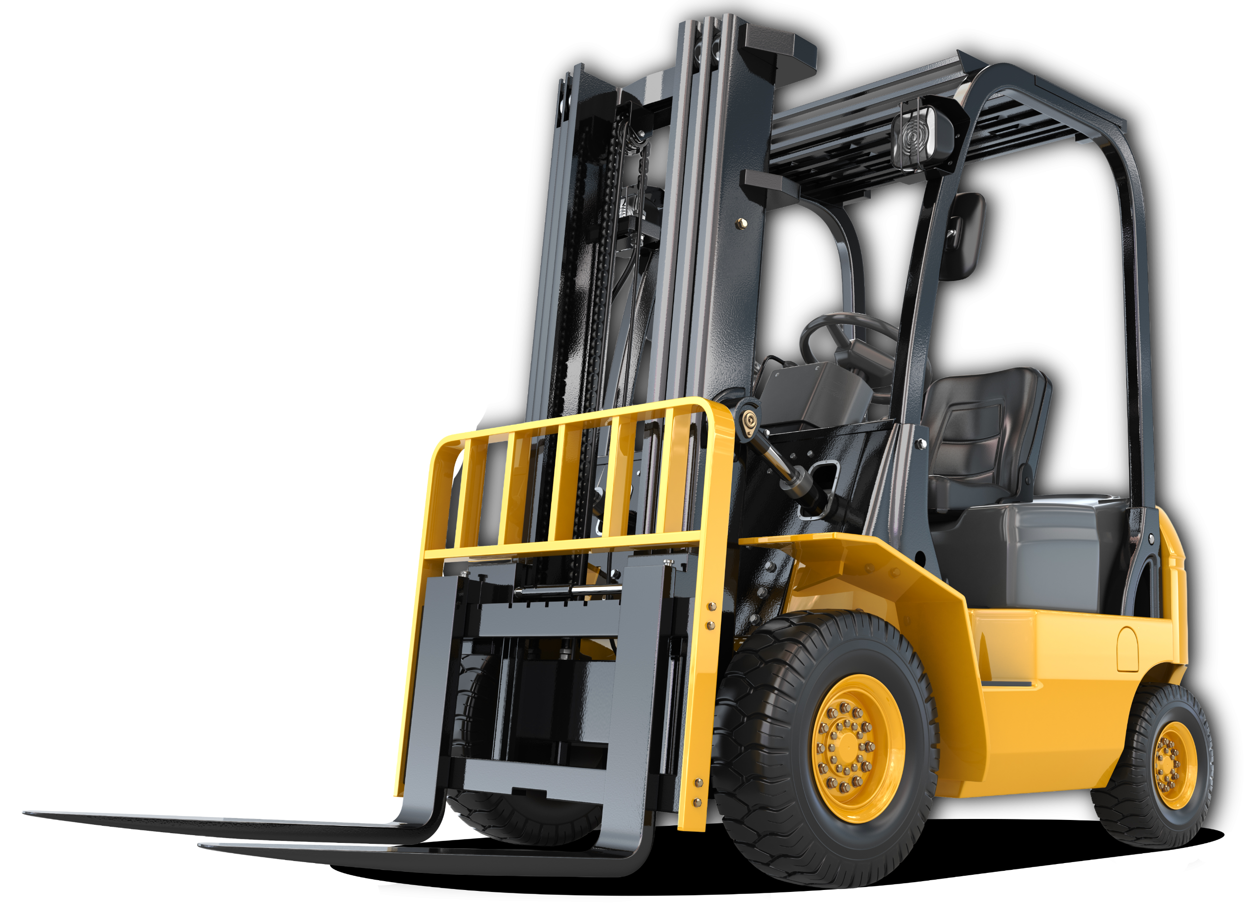 forklift-truck-on-white-isolated-background
